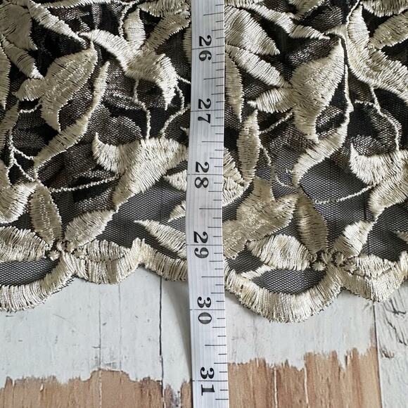 Victoria Secret Y2K Embroidered Floral Slip Chemise Nightgown Size Small - Picture 8 of 8